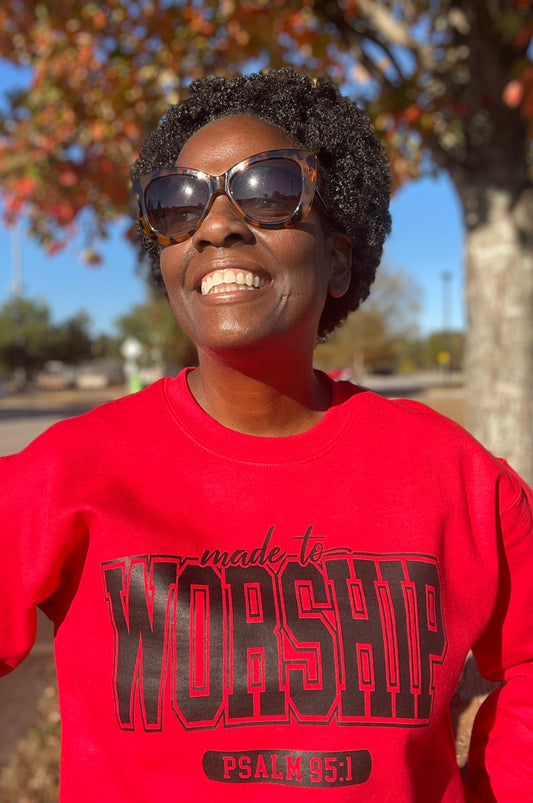 Made To Worship Crewneck Sweatshirt