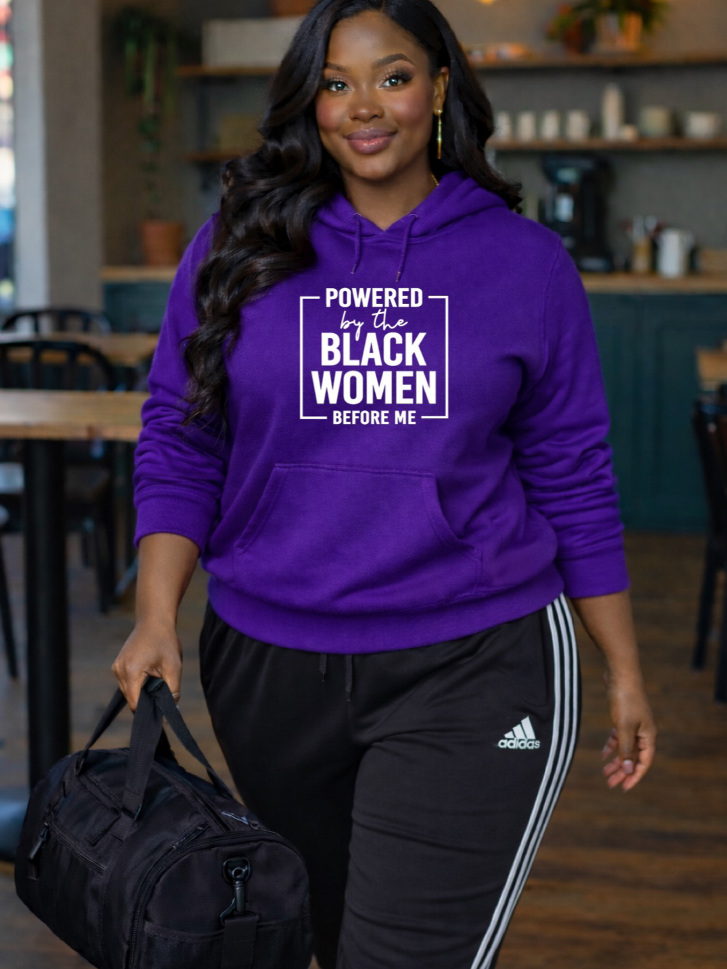Powered By the Black Women Before Me Hoodie
