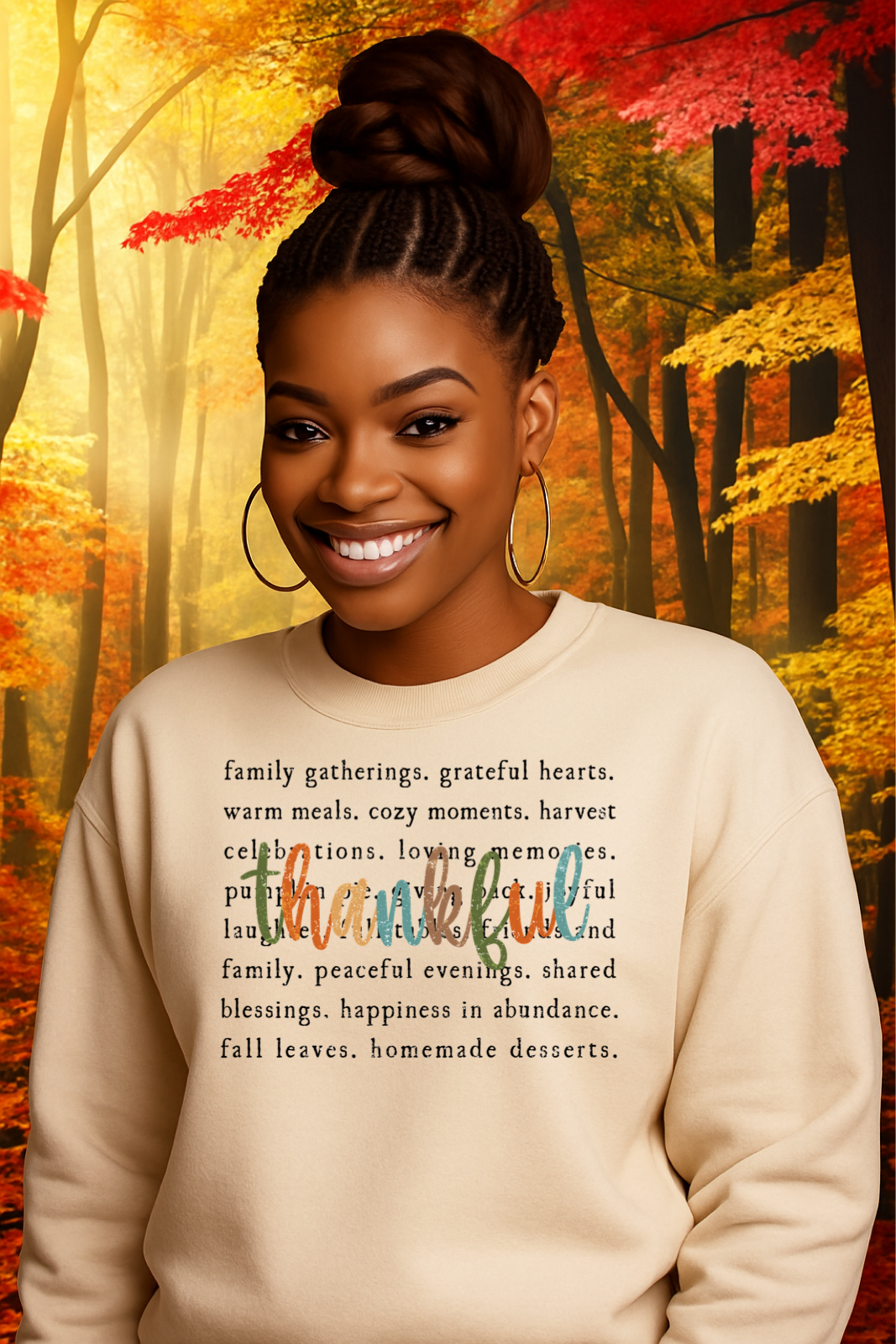 Thankful  Crewneck Sweatshirt
