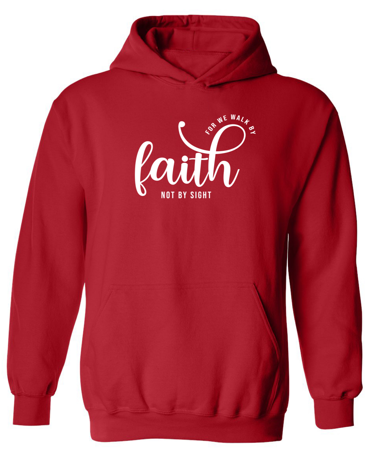 Walk By Faith Bright Colors Hoodie
