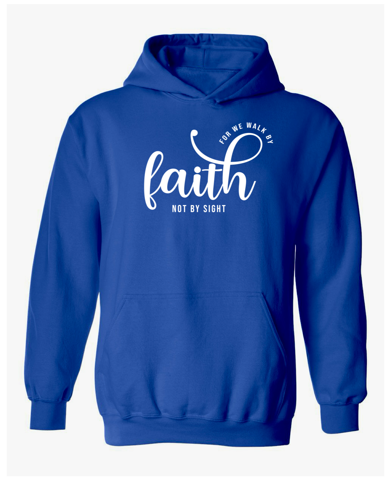 Walk By Faith Bright Colors Hoodie
