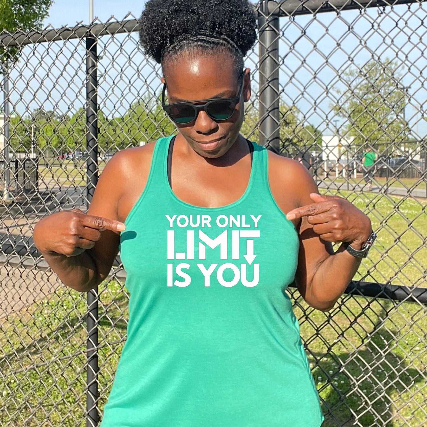 Your Only Limit is You Racerback Tank