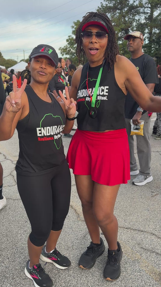 Endurance - Resilience. Rhythm. Ritual.  Crop Tank