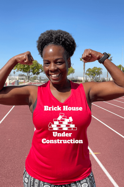 Brick House Muscle Tank Muscle Tank Bella Canva 