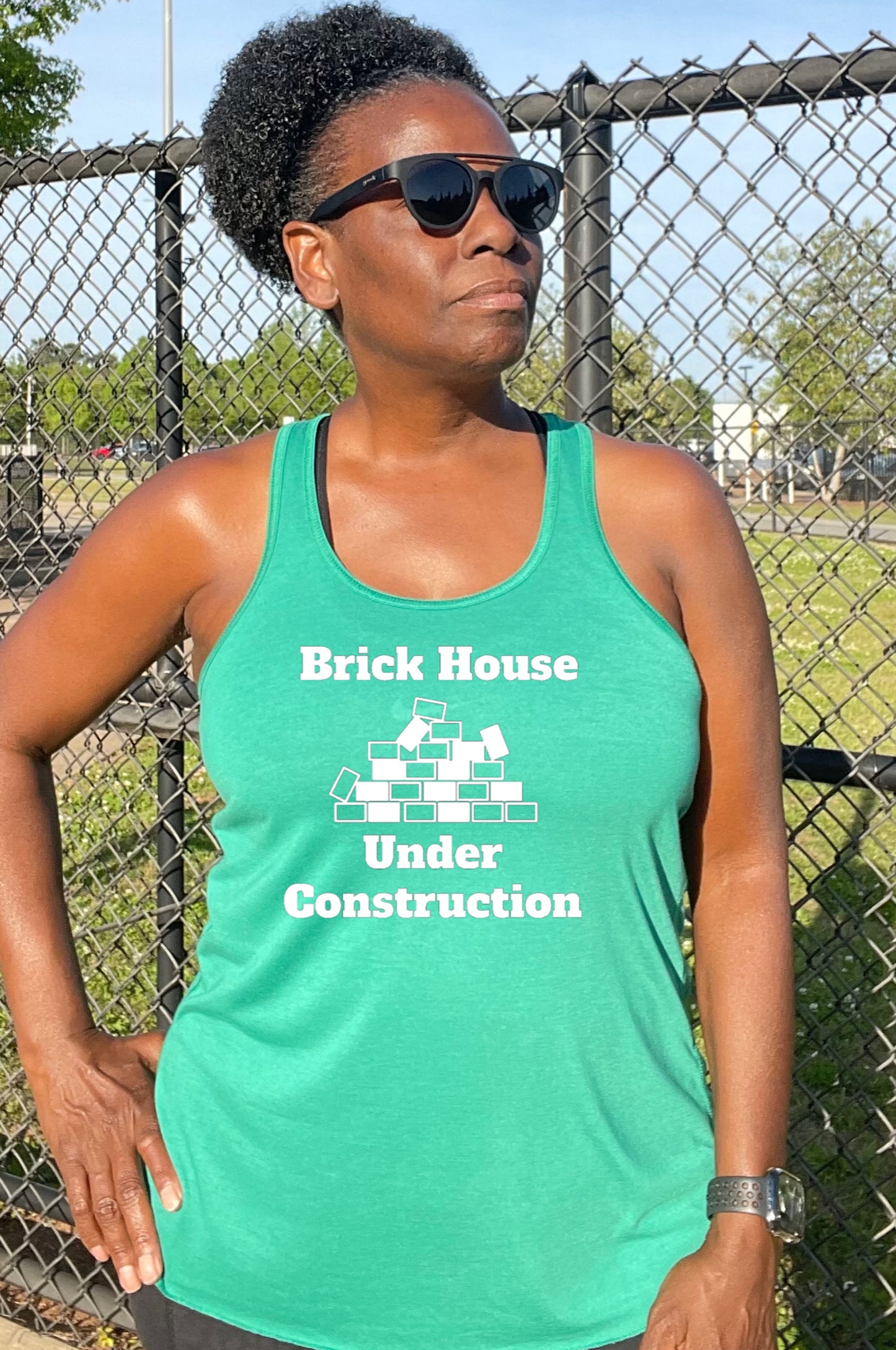 Brick house Racerback Tank Top