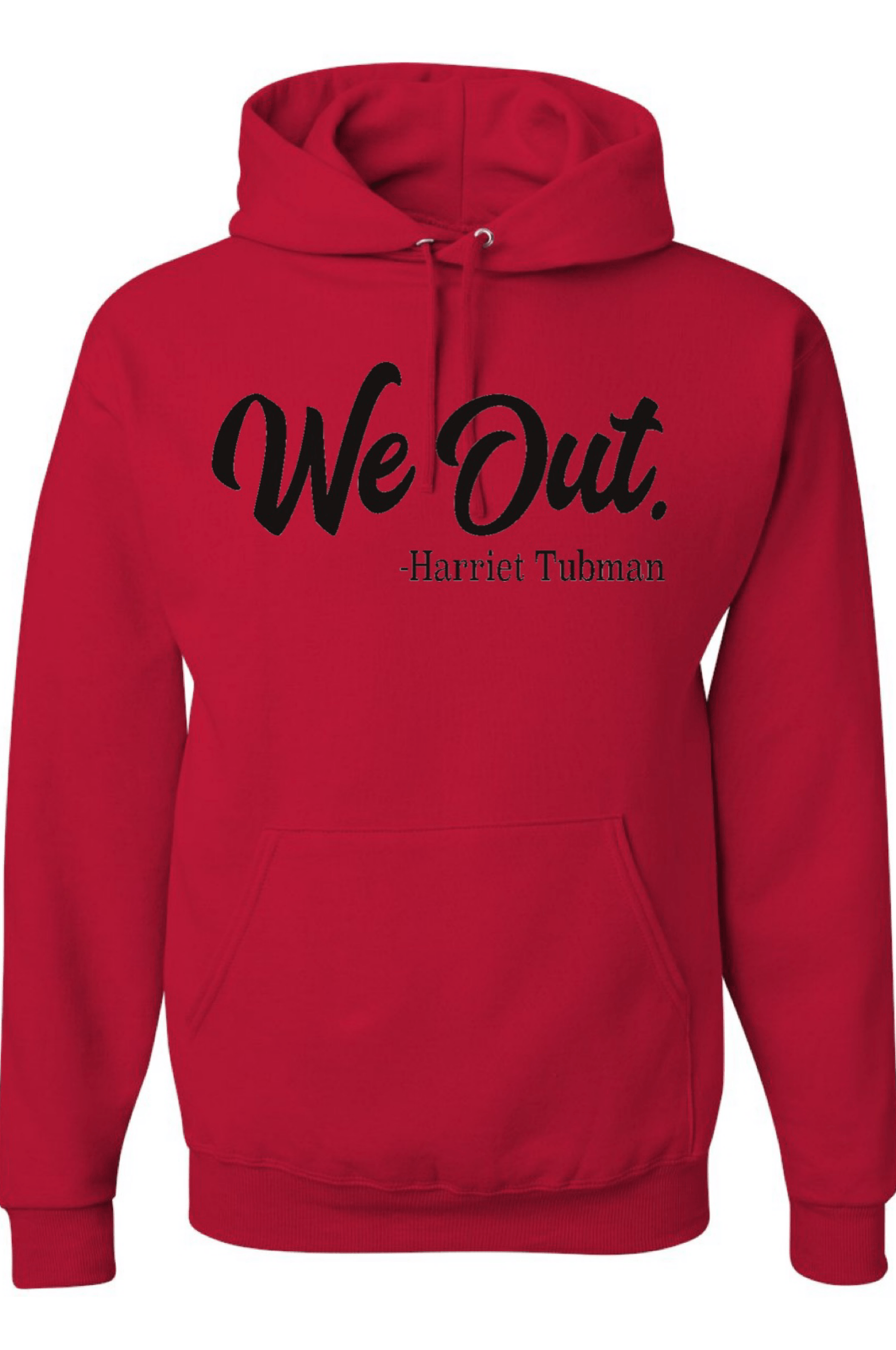 Red Men's We Out. Hoodie 