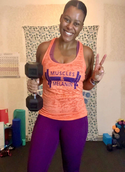 Muscles & Melanin Tank Top Next Level 