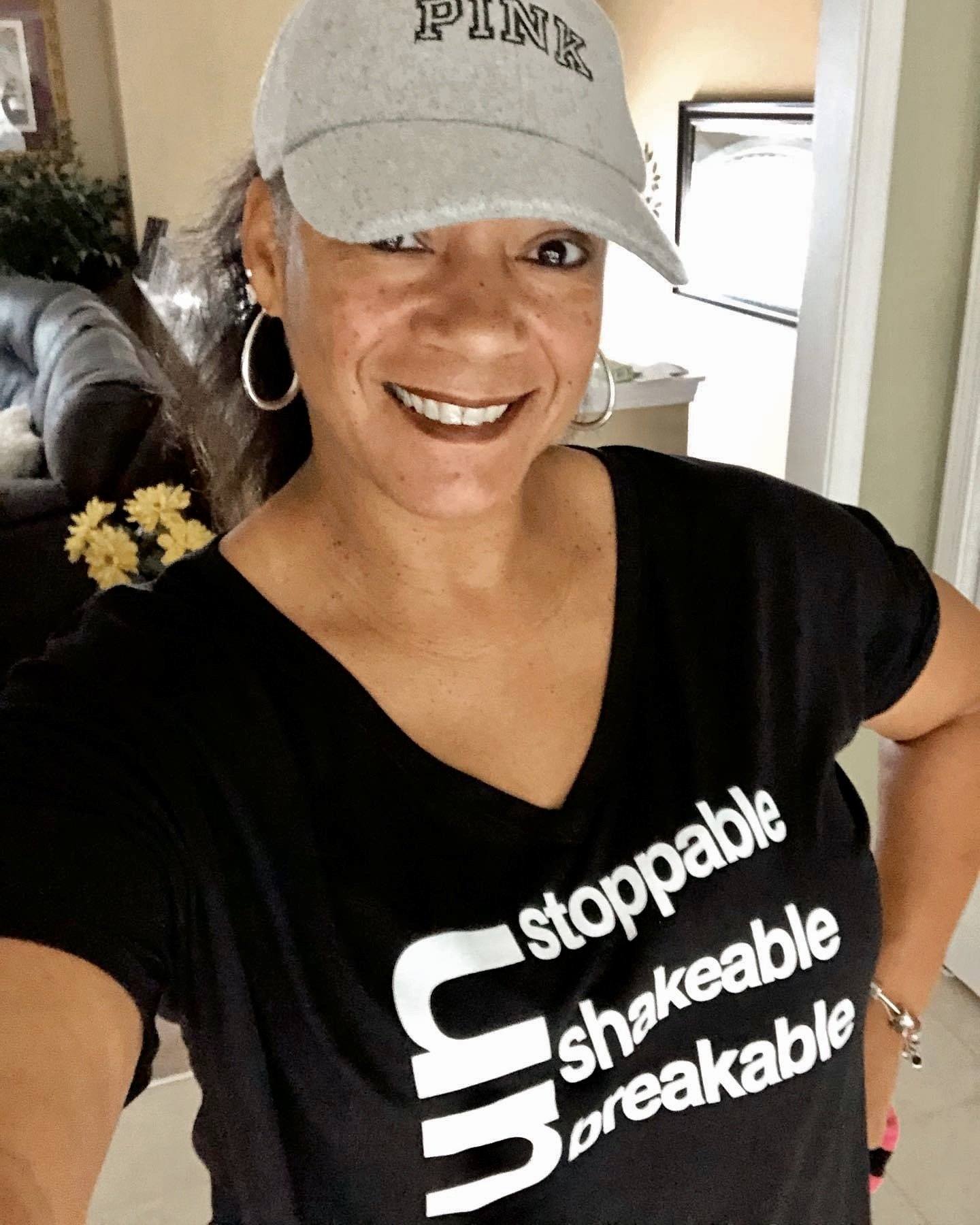 Un Stoppable - Shakable - Breakable Women's T-shirt T shirt Bella Canva 