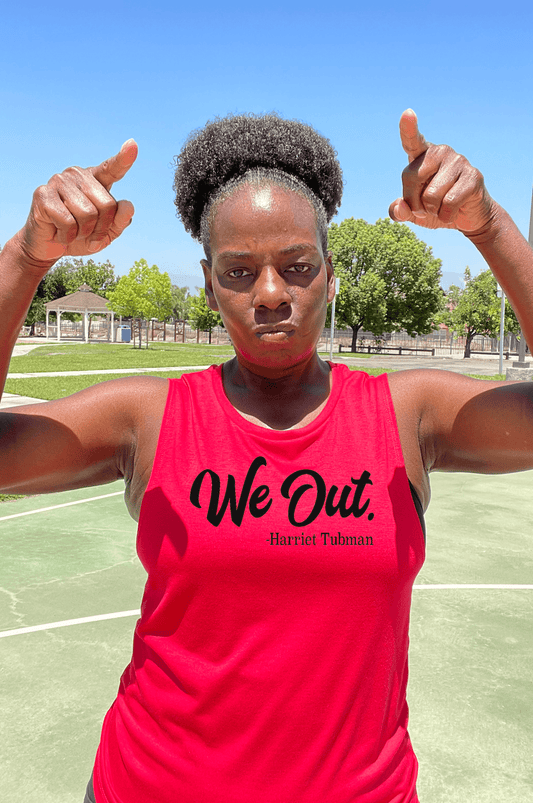 Red We Out. Muscle Tank 