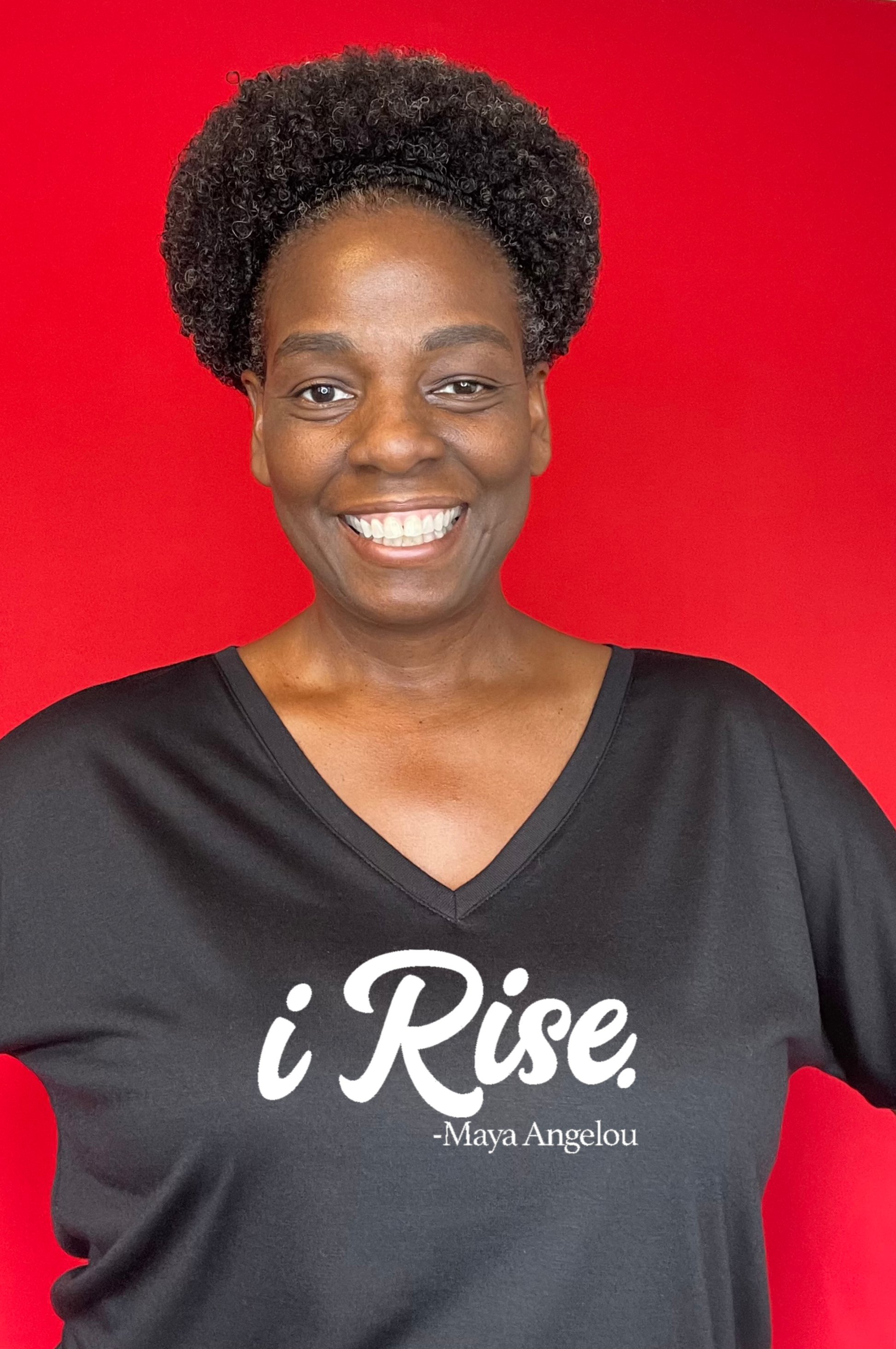 I Rise Black T-shirt for Black History Month 