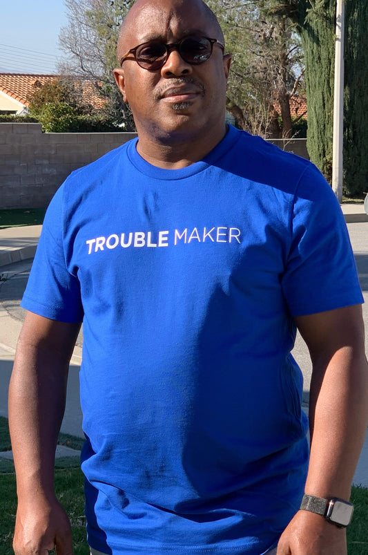 Men’s Trouble Maker T-Shirt T shirt Sport Tek 
