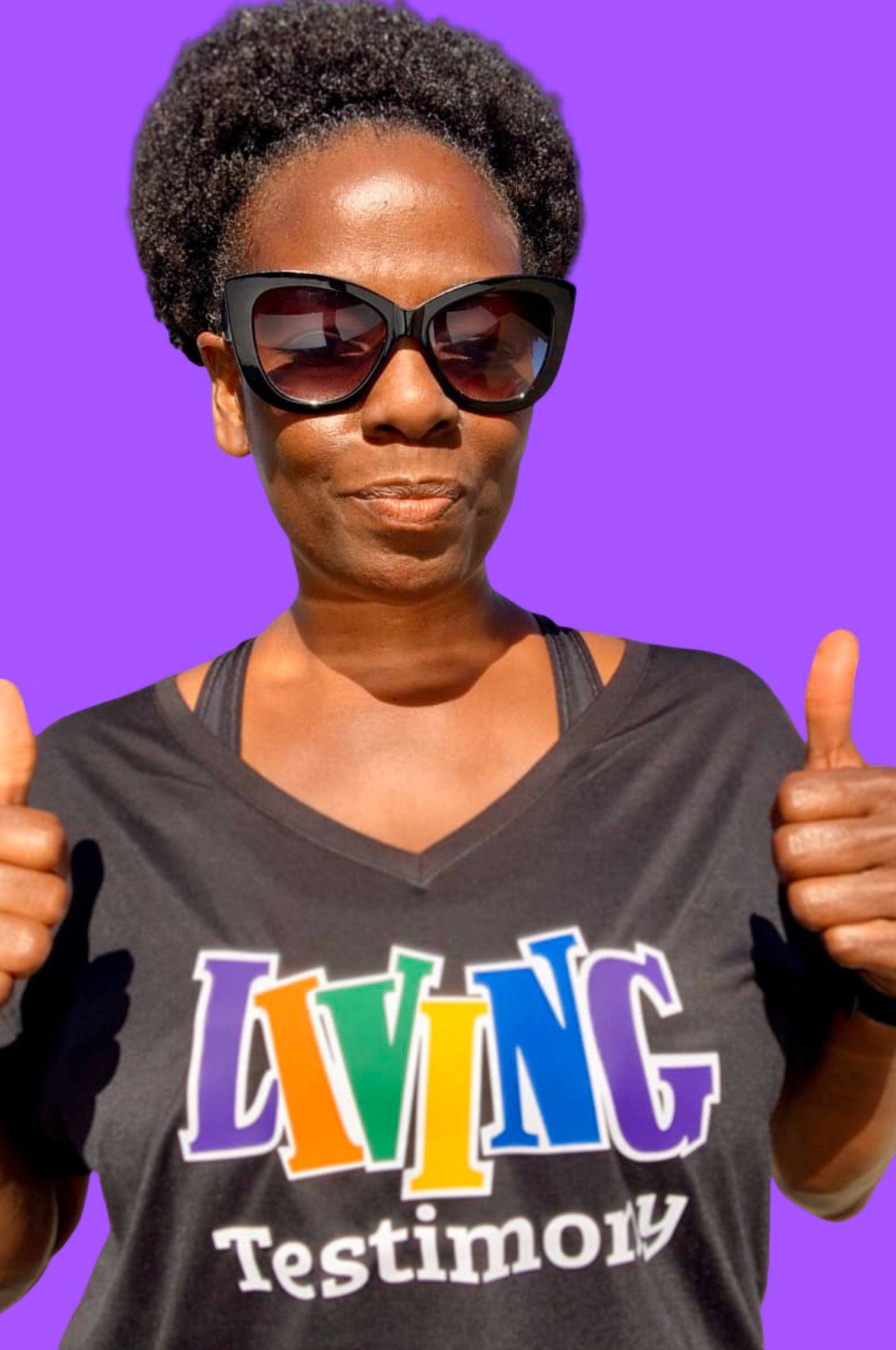 Living Testimony Black Don't Crack T Shirt T shirt 