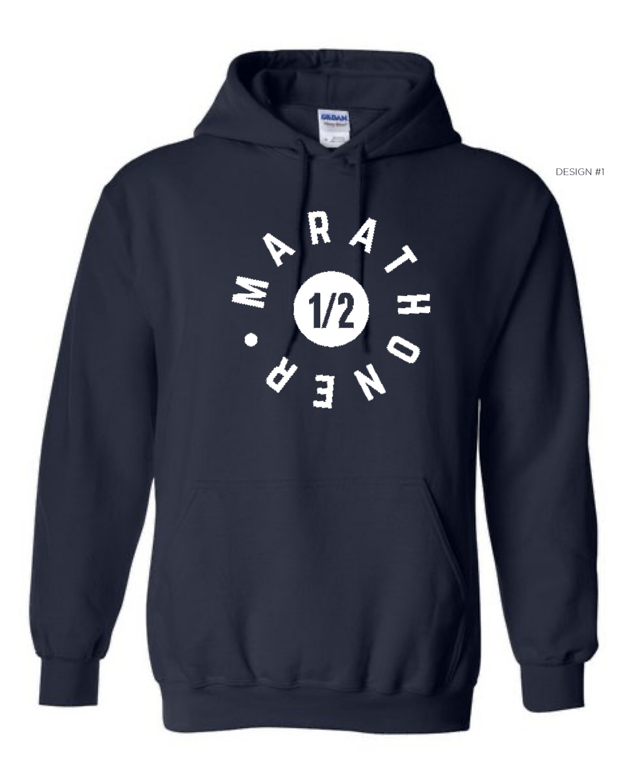 Half Marathoner Bright Colors Hoodie Hoodie Gildan 