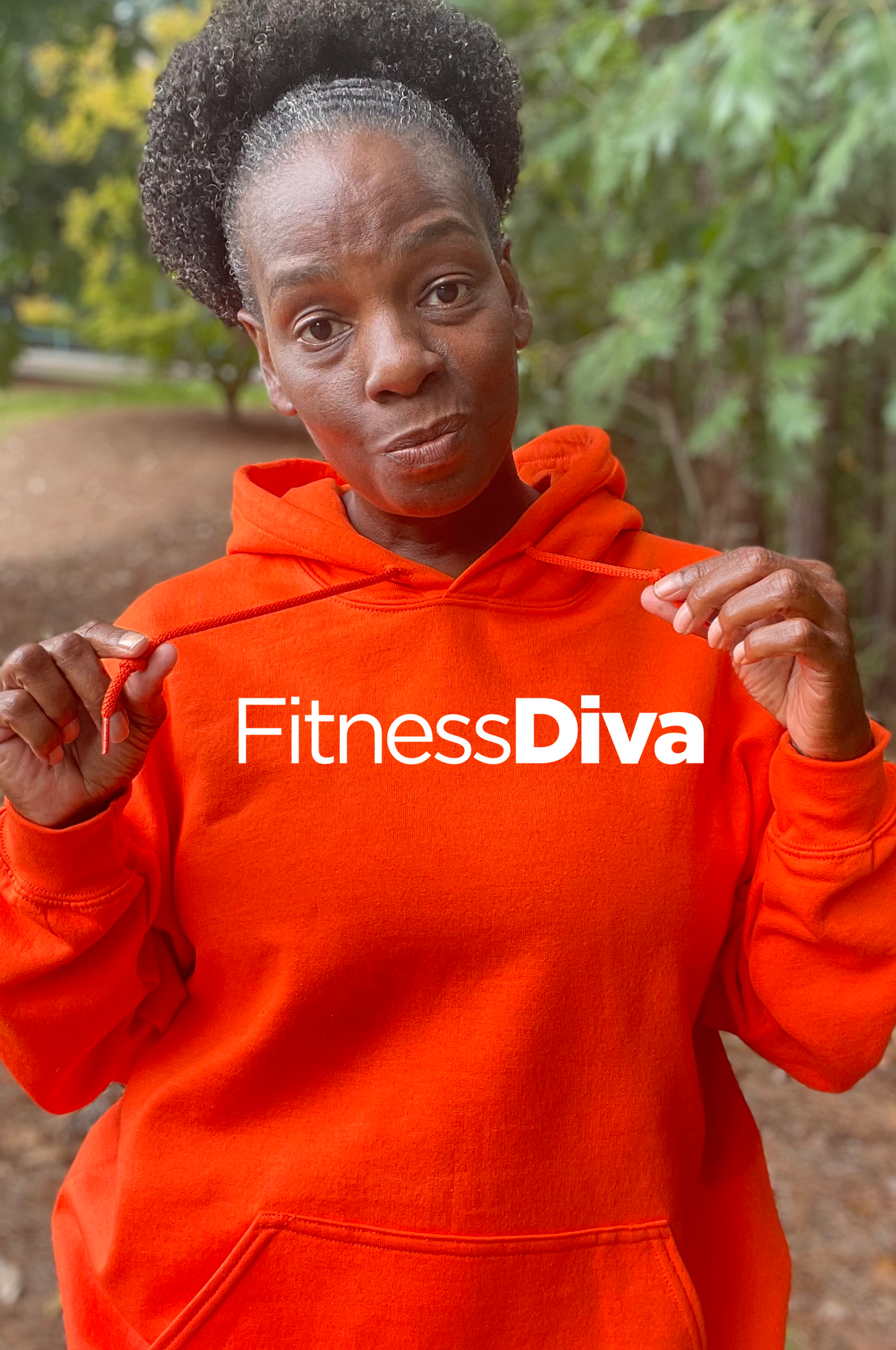 Fitness Diva Bright Colors Hoodie