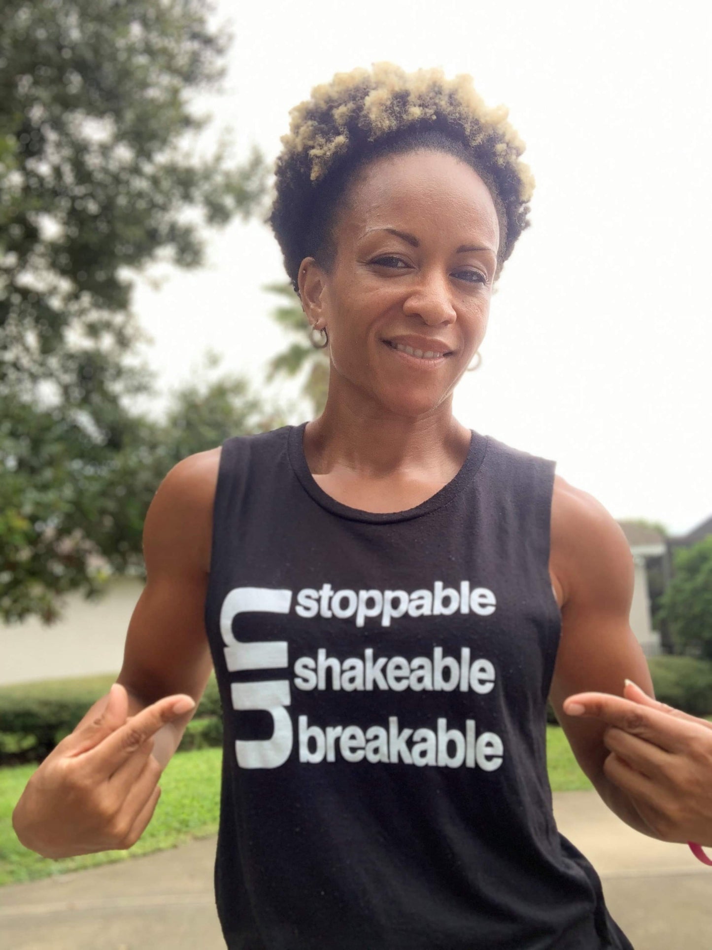 UnStoppable - UnShakable - UnBreakable Muscle Tank