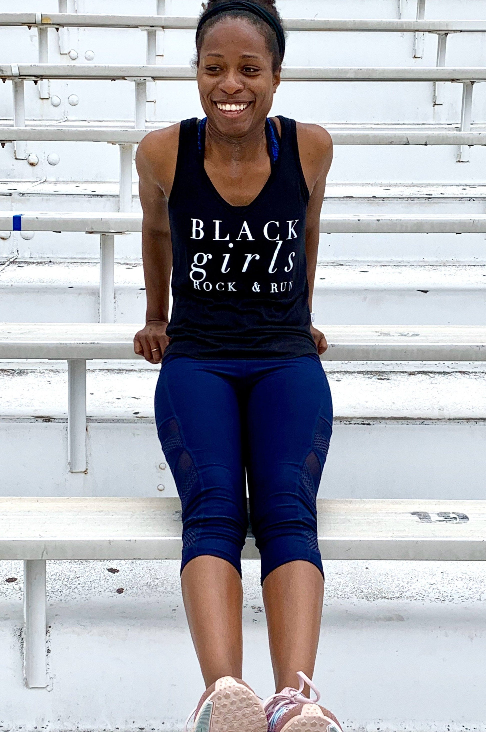 Black Girls Rock & Run Tank Top – Natural & Fit Designs