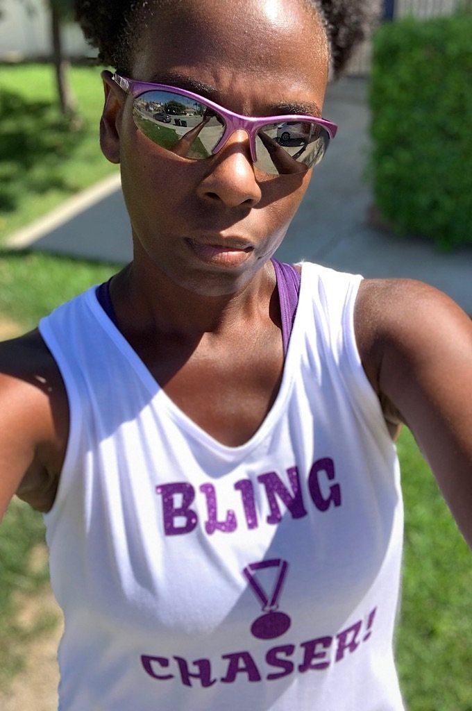 Bling Chaser Tank Top Star Tee 