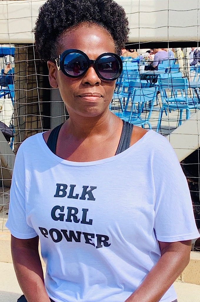 BLK GRL Power T shirt Bella Canva 