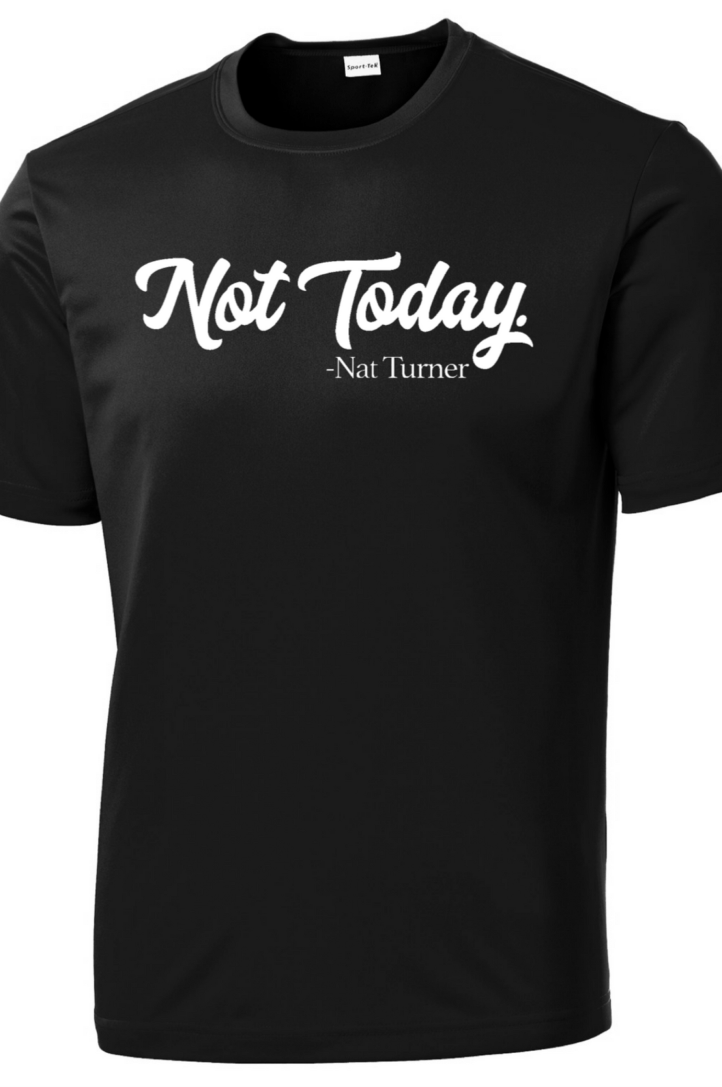 Mens Black Not Today T-shirt for Black History Month 