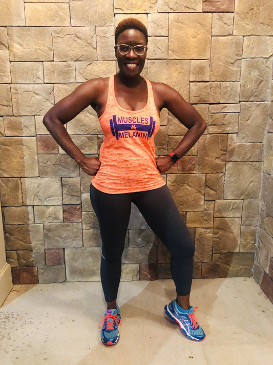 Muscles & Melanin Tank Top Next Level