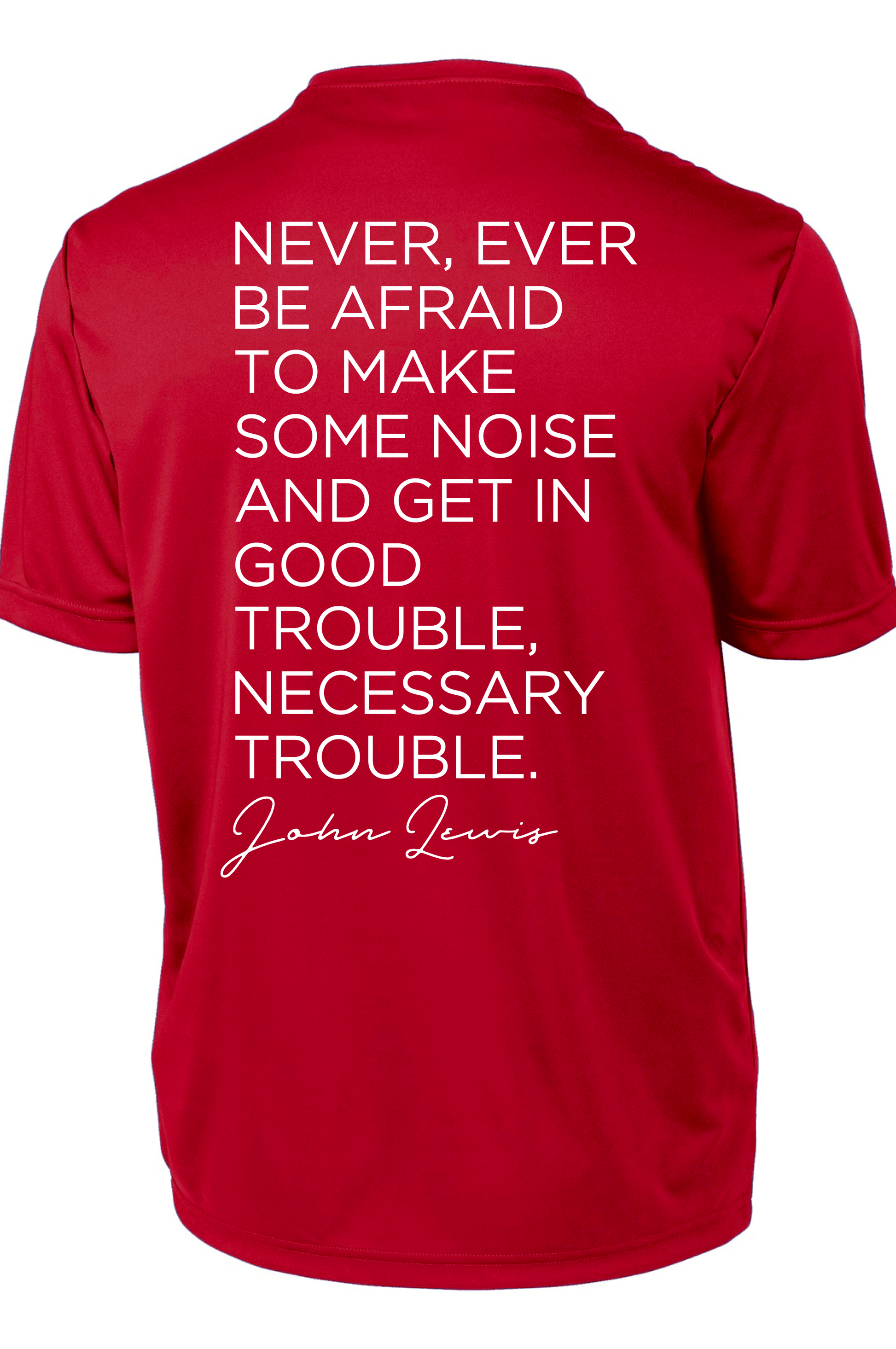 Men’s Trouble Maker T-Shirt T shirt Sport Tek 