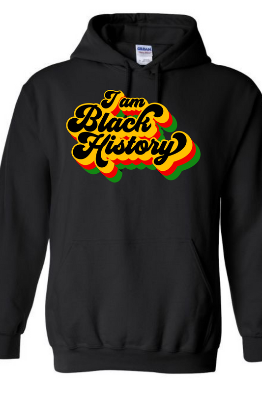 Men's  I Am Black History Hoodie - 2023