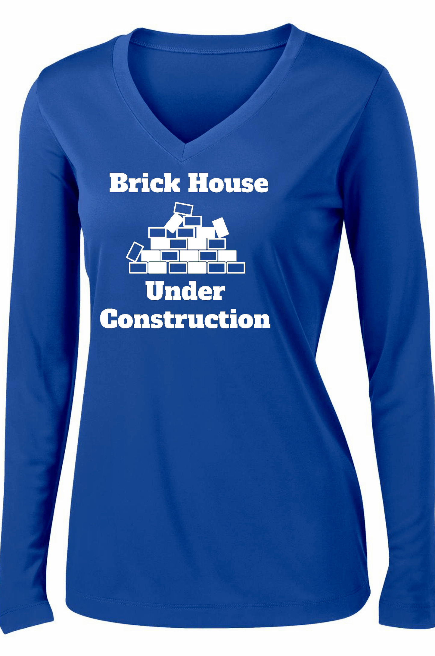Brick House Long Sleeve T-shirt Long Sleeve T Sport Tek 