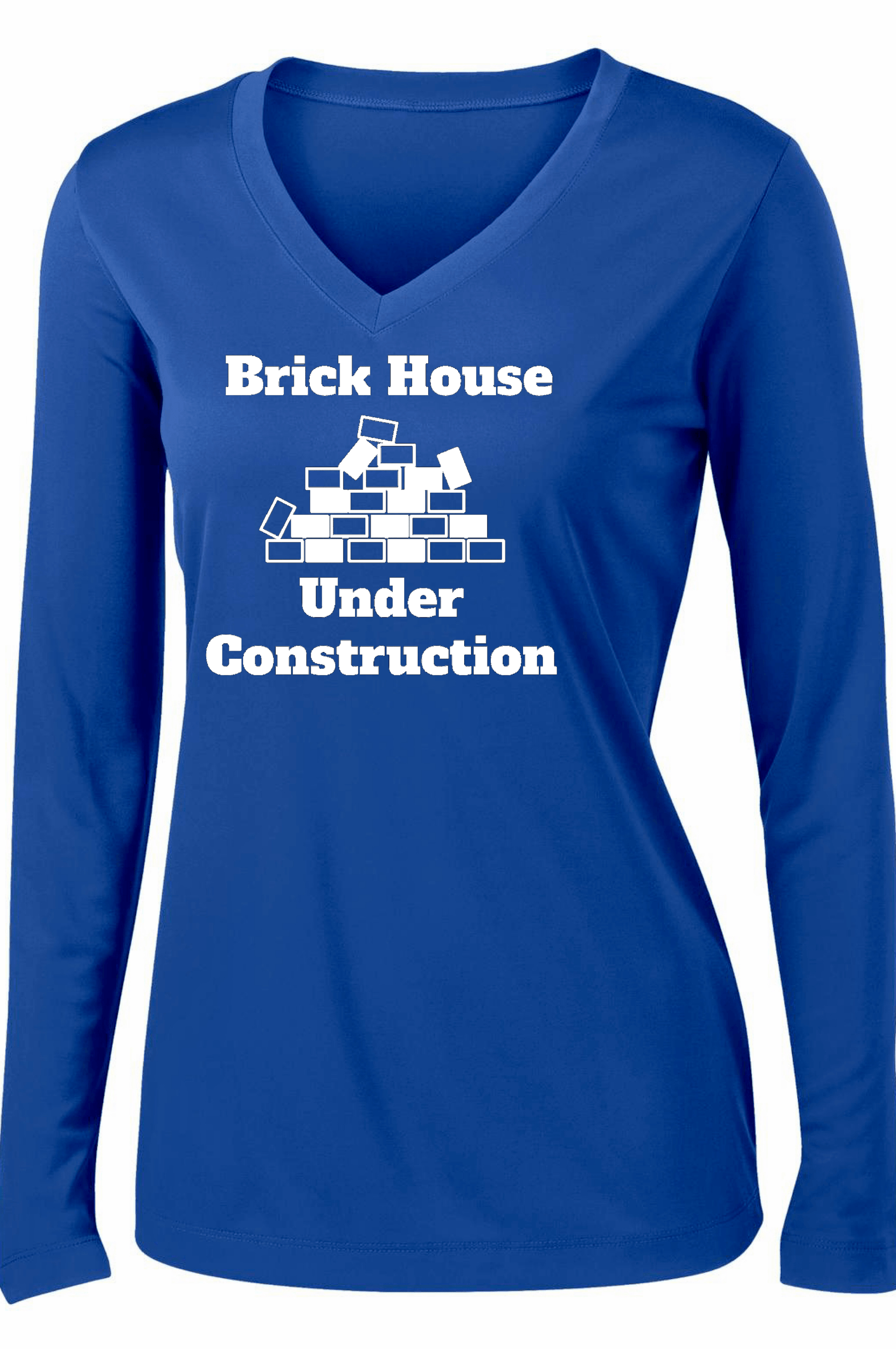 Brick House Long Sleeve T-shirt Long Sleeve T Sport Tek 