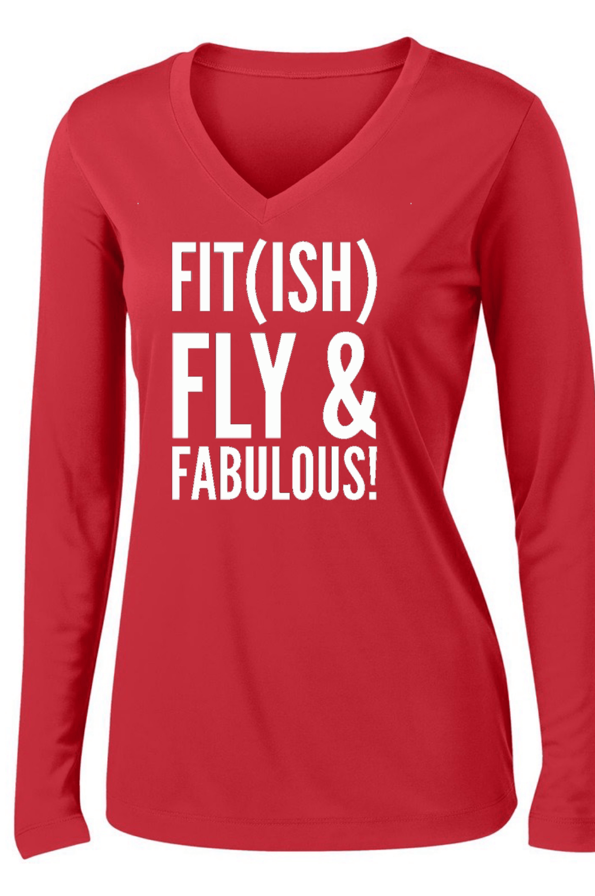 Fit (ish) Workout Long Sleeve T-shirt Long Sleeve T Sport Tek 
