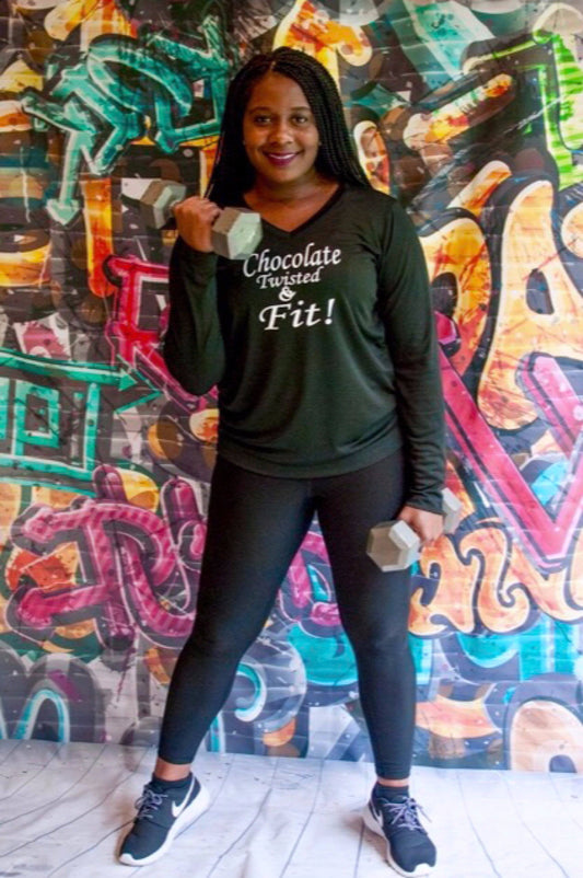 Chocolate, Twisted & Fit Long Sleeve T Long Sleeve T Sport Tek 
