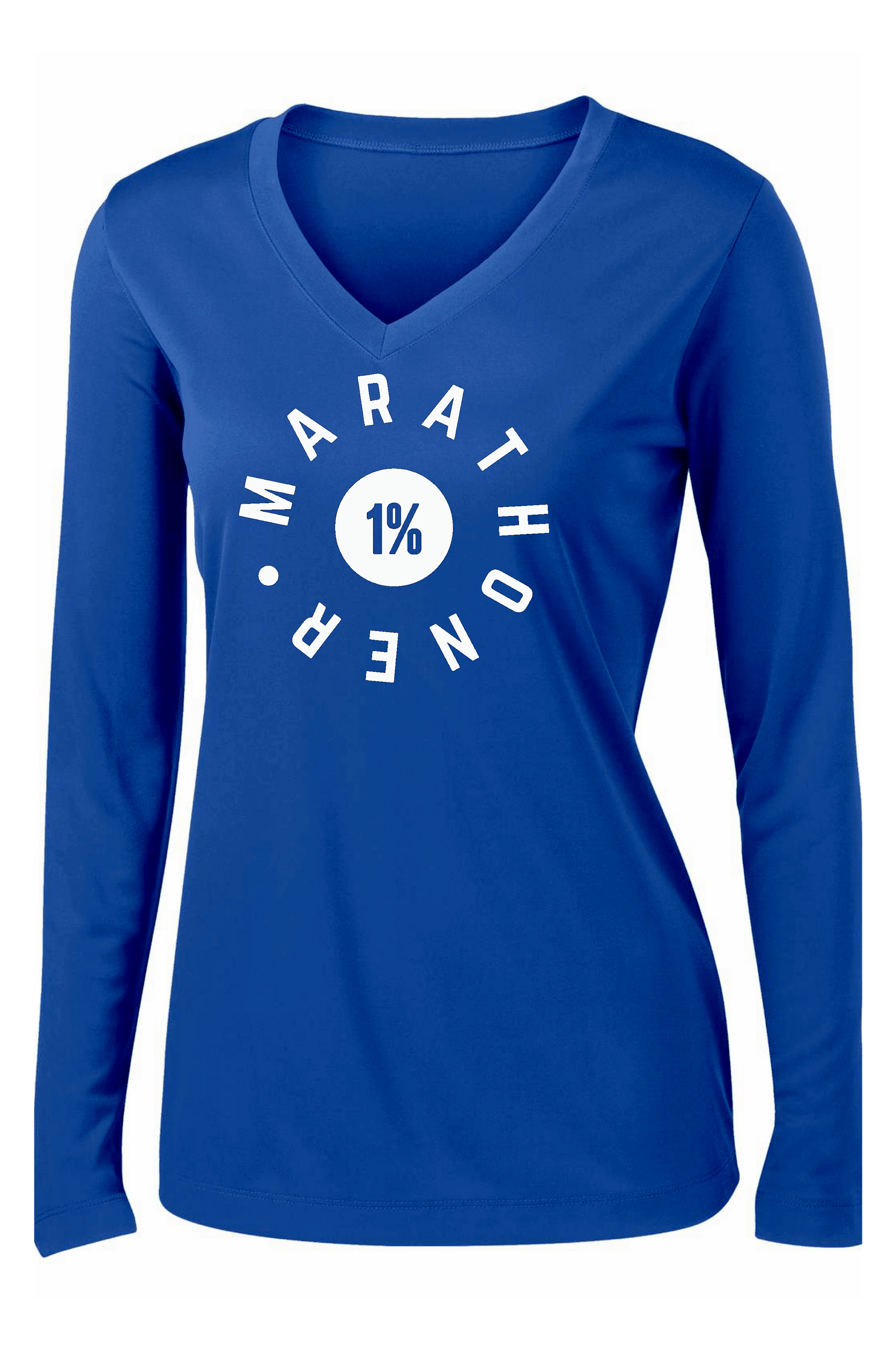 1% Marathoner Long Sleeve T Long Sleeve T Sport Tek 