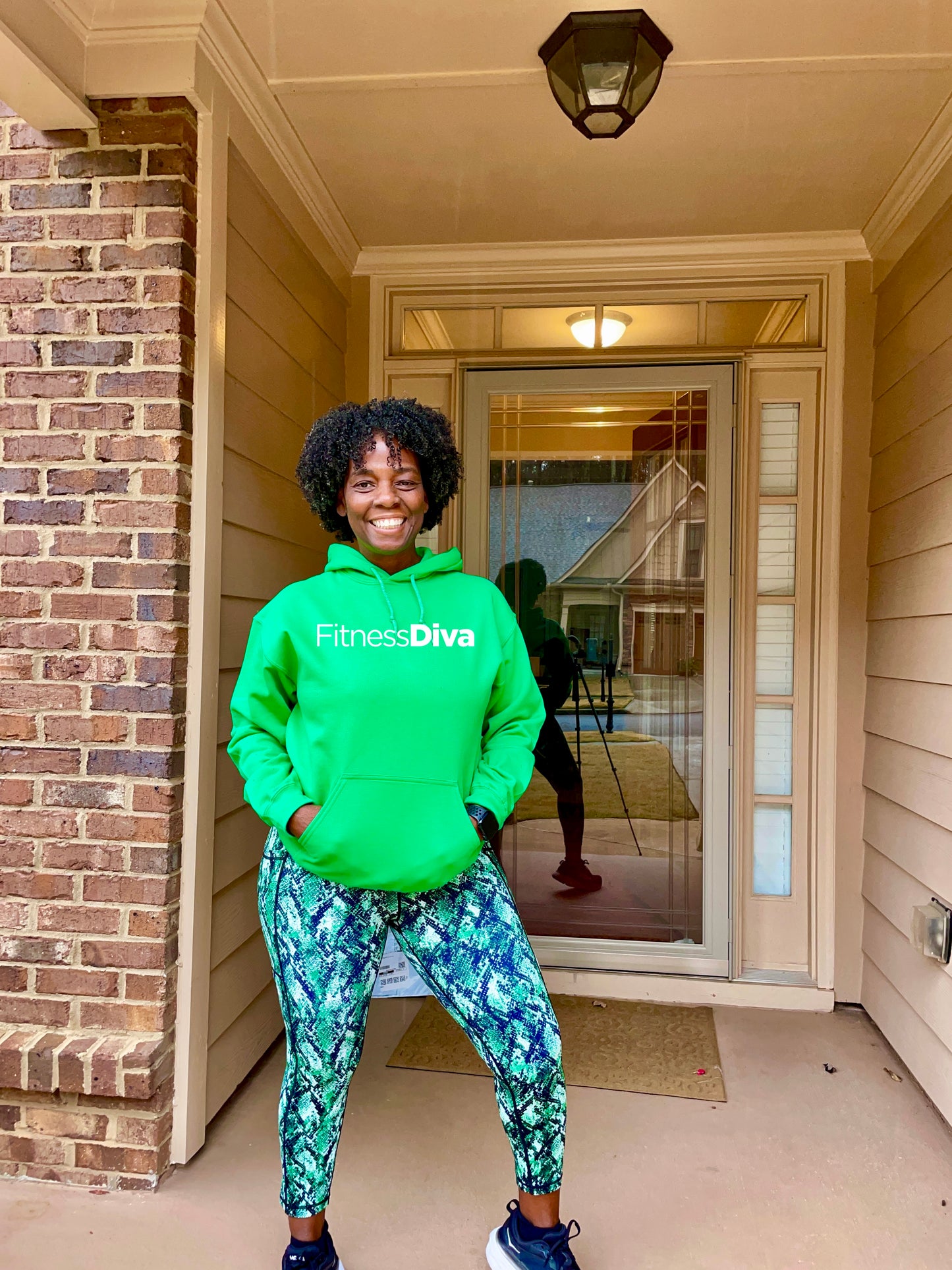 Fitness Diva Bright Colors Hoodie