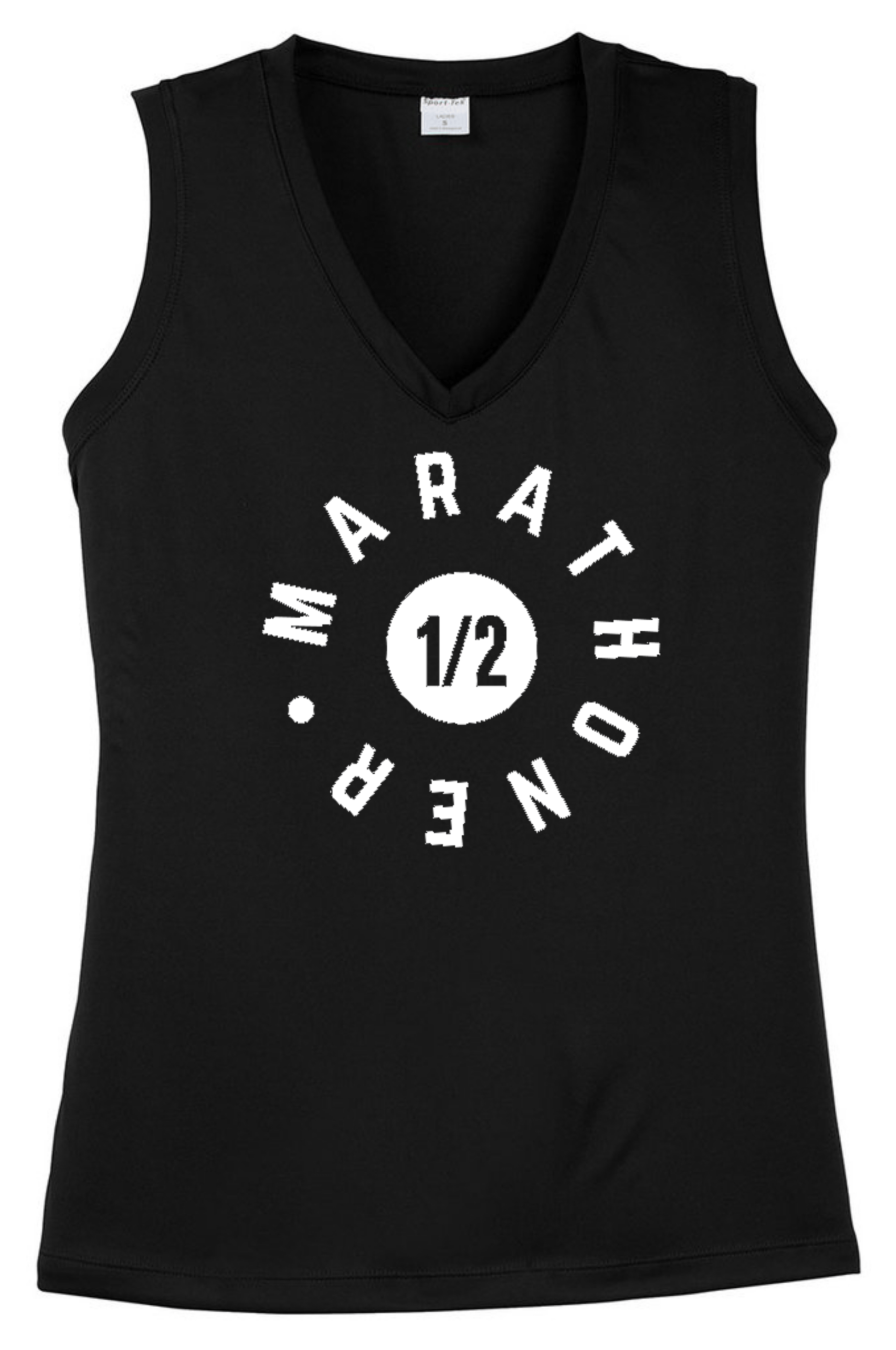 1/2 Marathoner Muscle Tank Muscle Tank Bella Canva 