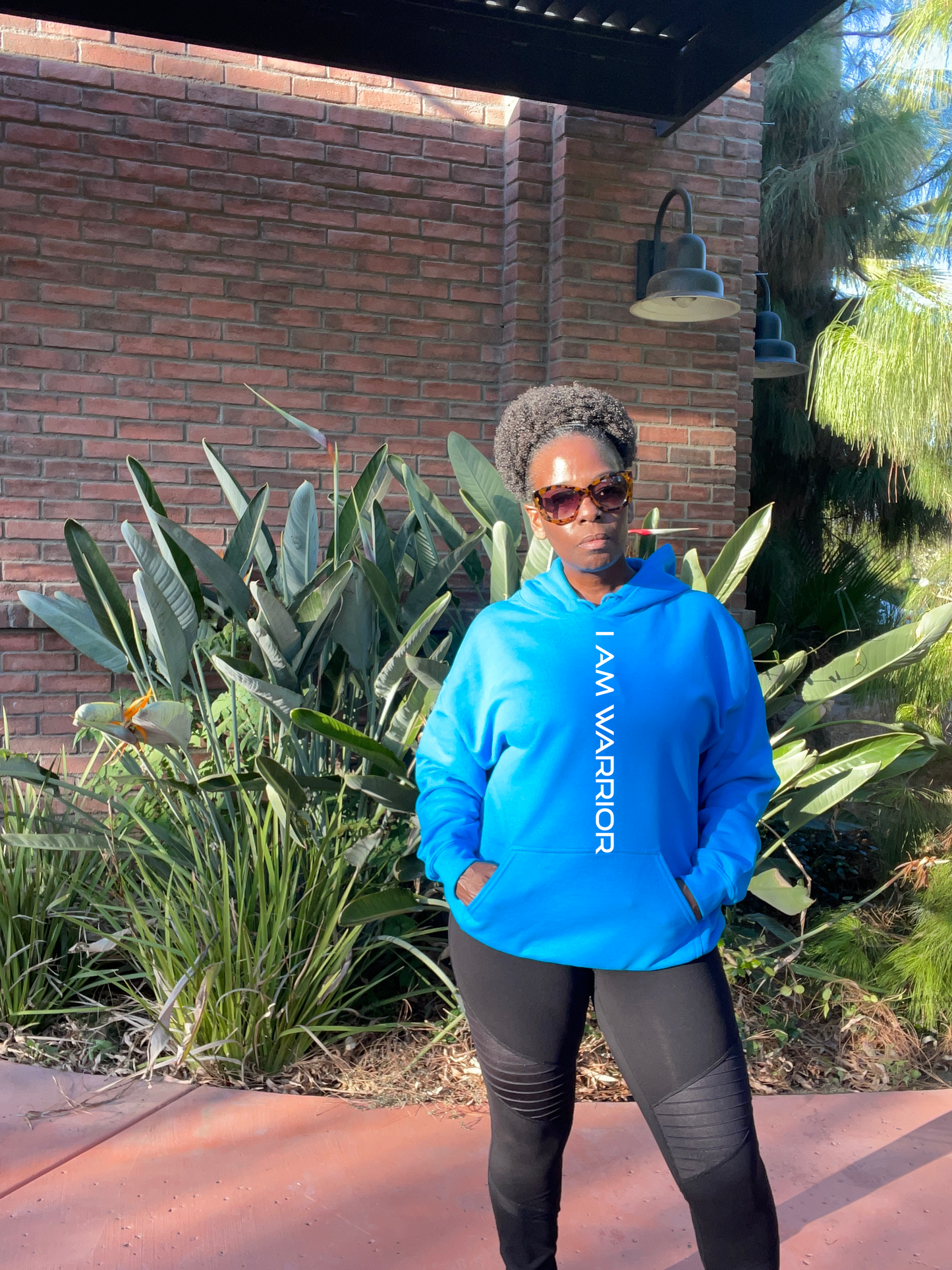 I Am Warrior Bright Colors Hoodie