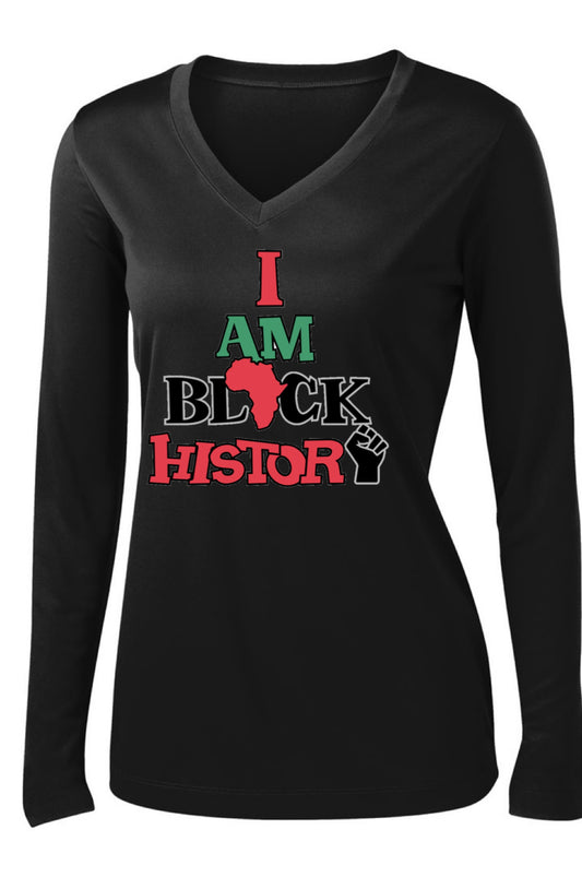 I Am Black History Long Sleeve T-shirt 