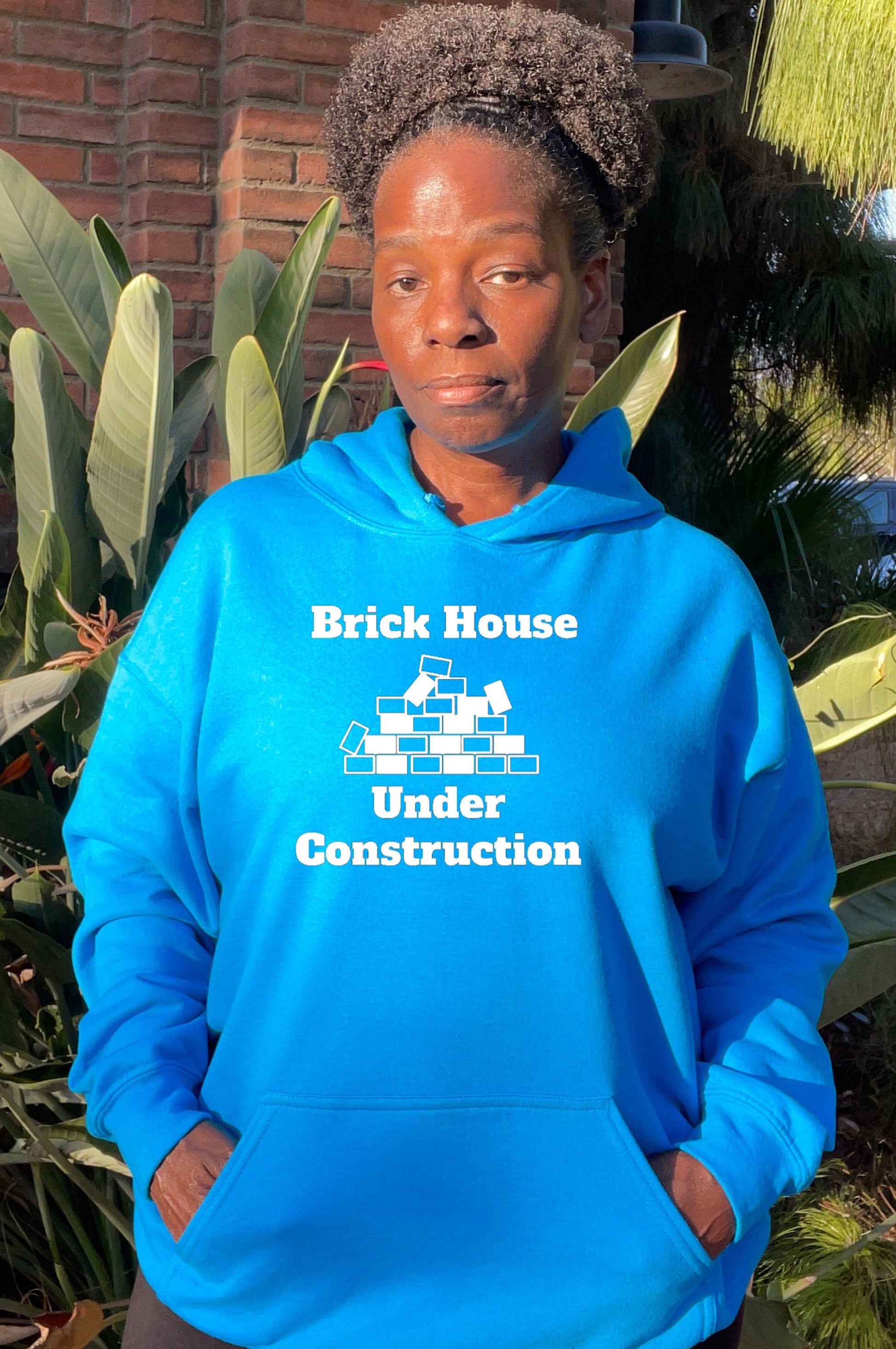 Brick House Bright Colors Hoodie Hoodie Gildan 